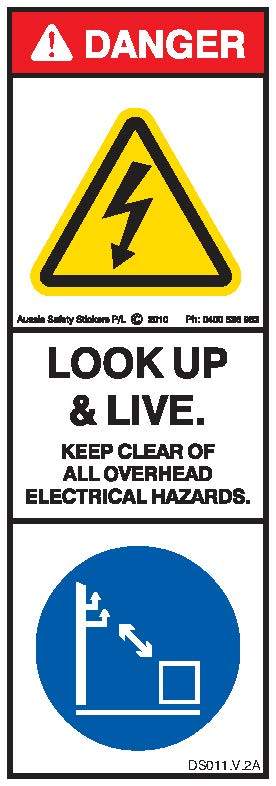 LOOK UP AND LIVE (Vertical)