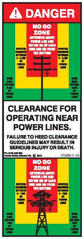 POWERLINE CLEARANCES (Vertical)