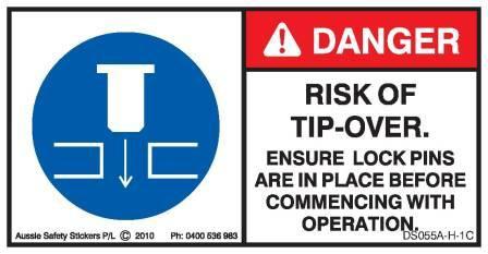 LOCK PINS (Horizontal)