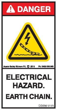 GROUND EARTH CHAIN (Vertical)