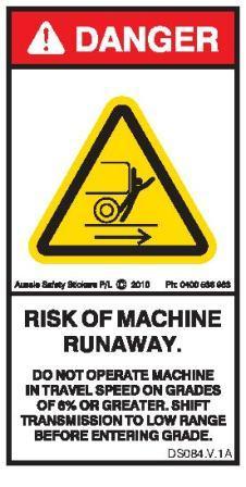 MACHINE RUNAWAY (Vertical)