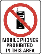 NO MOBILE PHONES IN THIS AREA