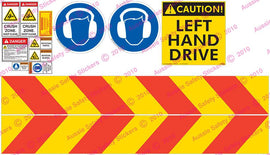 NSW RMS SAFETY DECAL KIT