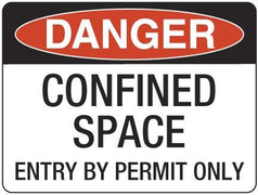 CONFINED SPACE-Entry By Permit Only
