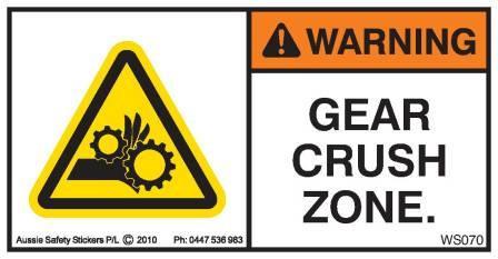 GEAR CRUSH ZONE (Horizontal)