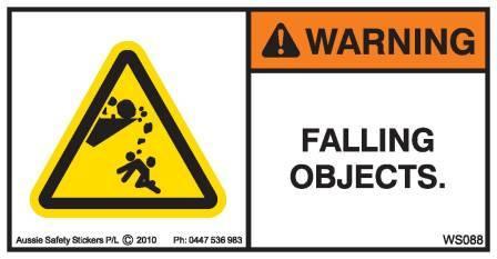FALLING OBJECTS (Horizontal)