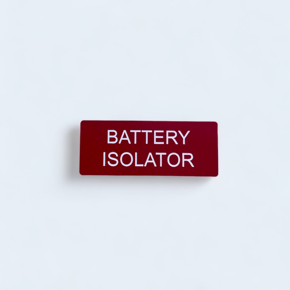 Battery Isolator – Aussie Safety Stickers