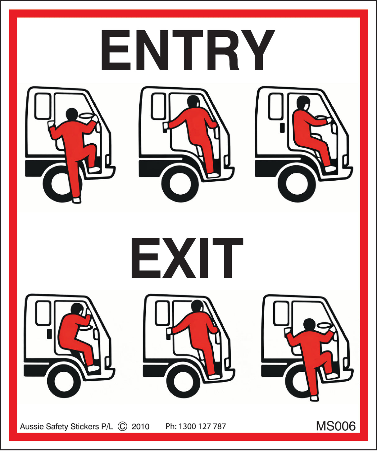 TRUCK ENTRY AND EXIT