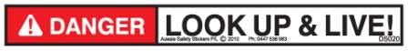 LOOK UP AND LIVE-HORIZONTAL