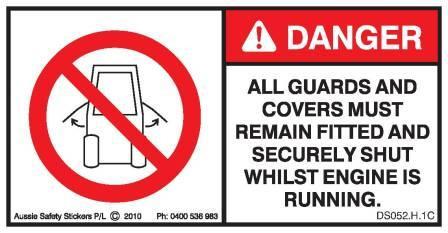 GUARDS & COVERS SHUT (Horizontal)