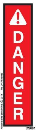 DANGER VERTICAL