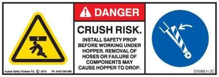 INSTALL HOPPER PROP (Horizontal)