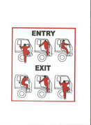 TRUCK ENTRY AND EXIT