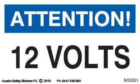 12 VOLTS