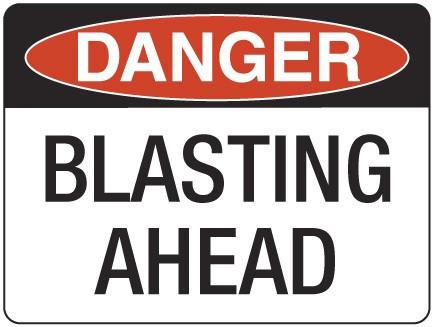 BLASTING AHEAD