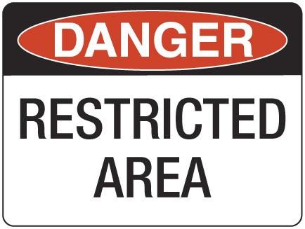 RESTRICTED AREA