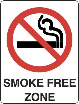SMOKE FREE ZONE