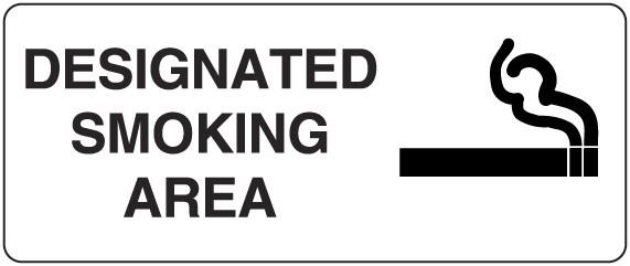 DESIGNATED SMOKING AREA
