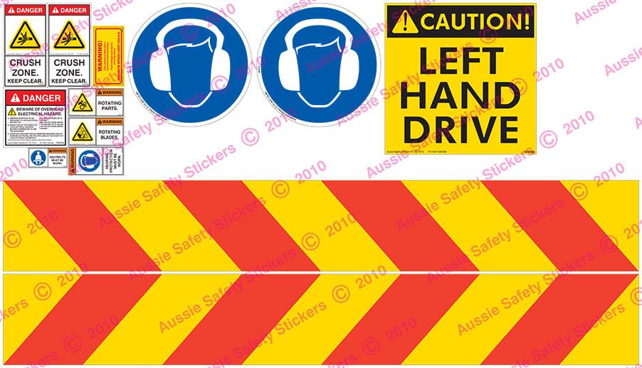 NSW RTA SAFETY DECAL KIT