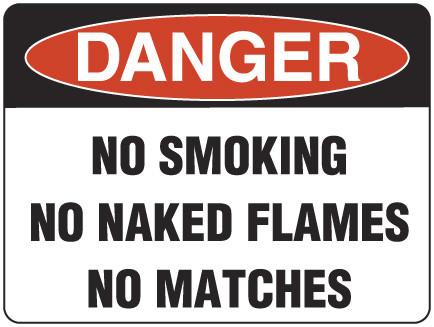 NO NAKED FLAMES