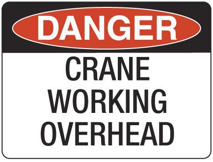 CRANE WORKING OVERHEAD
