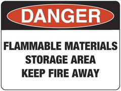 FLAMMABLE MATERIALS STORAGE AREA