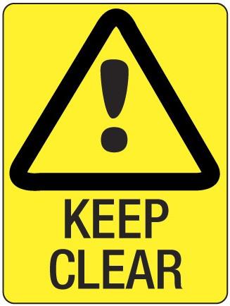 KEEP CLEAR