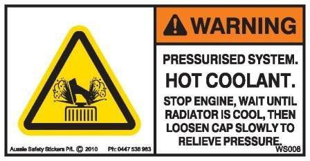 HOT COOLANT (Horizontal)