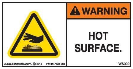HOT SURFACE (Horizontal)