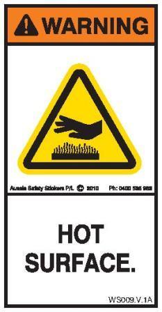 HOT SURFACE (Vertical)
