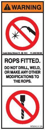 ROLL OVER PROTECTION (Vertical)