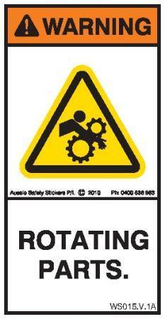 ROTATING PARTS (Vertical)