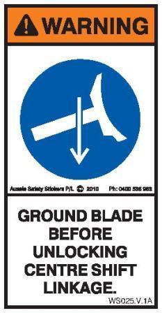 GROUND BLADE (Vertical)