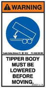 LOWER TIPPER BODY BEFORE MOVING (Vertical)