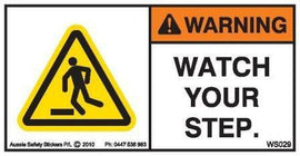 WATCH YOUR STEP (Horizontal)