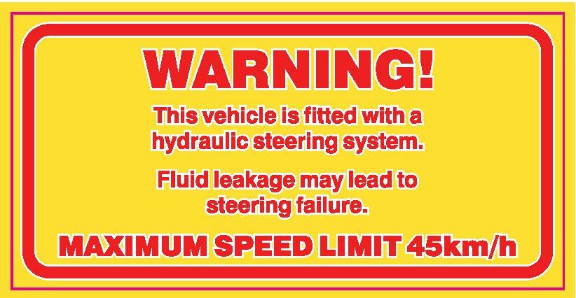 NSW-Hydraulic Steering