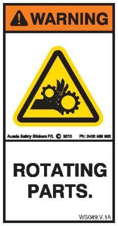 ROTATING PARTS-HAND (Vertical)