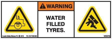 WATER FILLED TYRES (Horizontal)