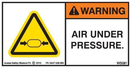 AIR UNDER PRESSURE (Horizontal)