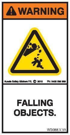 FALLING OBJECTS (Vertical)