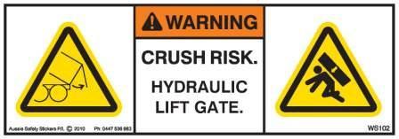 HYDRAULIC LIFT GATE (Horizontal)
