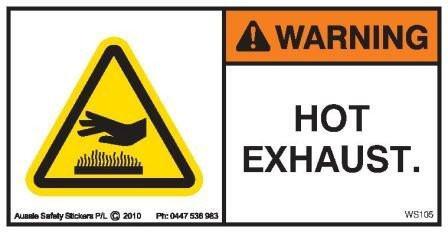 Hot Exhaust (Horizontal)